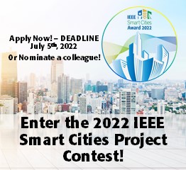 Apply or nominate a colleague to the IEEE Smart Cities Contest now!