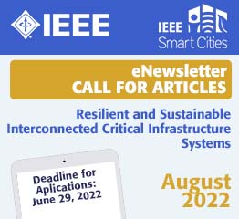 Click here to submit your articles for the August issue of the eNewsletter on Resilient and Sustainable Interconnected Critical Infrastructure Systems now!